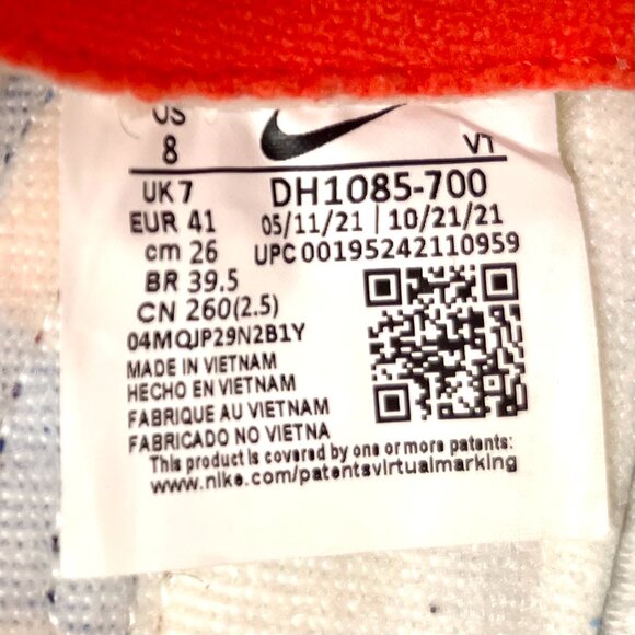 Men's Sz 8 Nike Air Max 97 SE Running Club Pollen Orange DH1085-700 - Picture 11 of 16